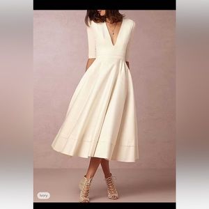 Reception Wedding Dress Vintage 1940s / 1950s